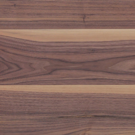 Top-down view of Spring Creek dining table with extension leaf