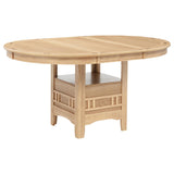 Dining table with chairs setup