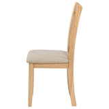 Chair legs with plastic glides
