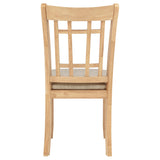 Back view of Lavon Wood Dining Chair