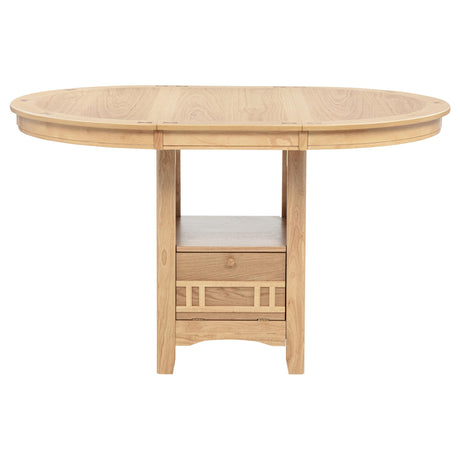 Detail of oak veneer finish and 3/4" roundover top edge