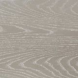 Detail view of chair upholstery and frame