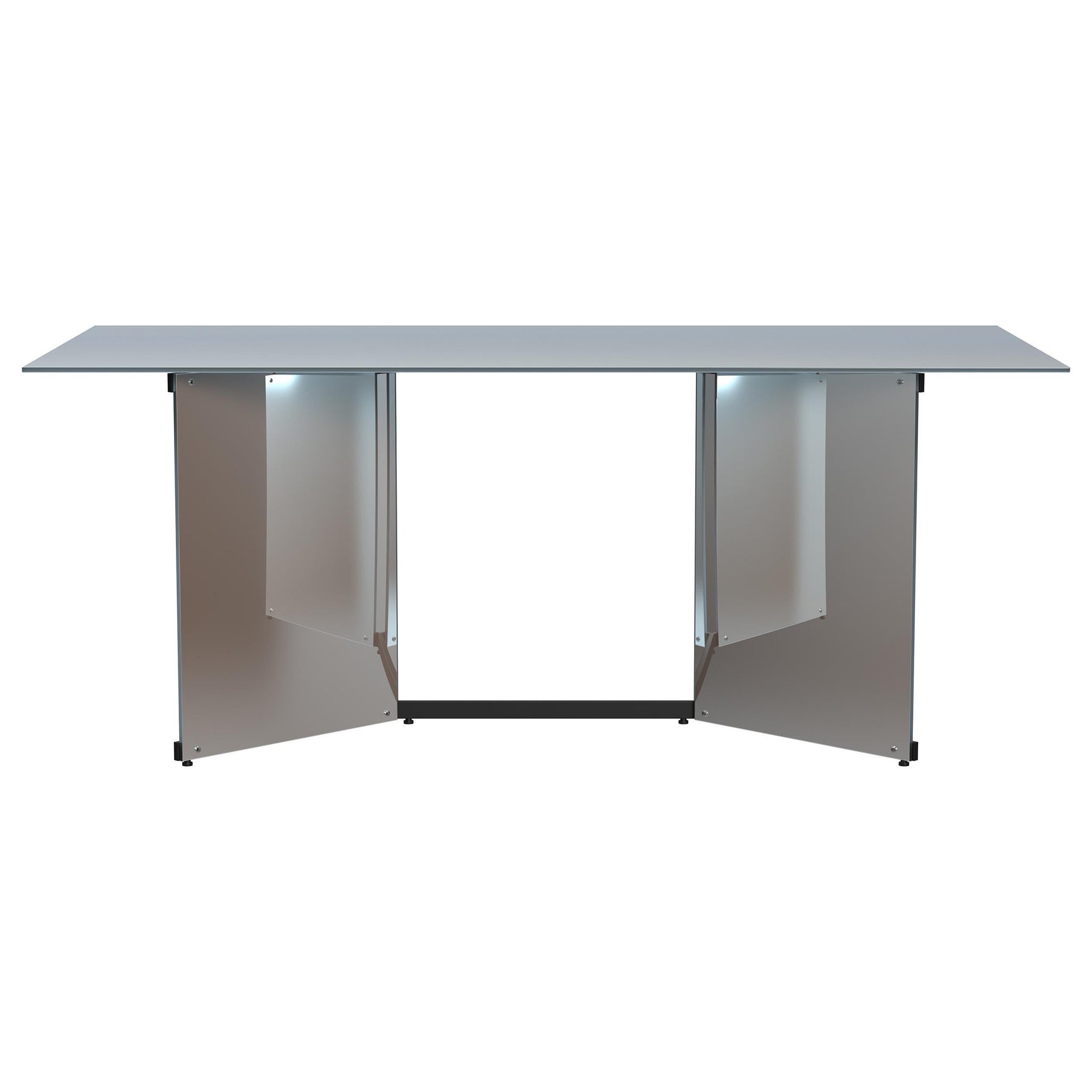 Metal frame base of Emery dining table
