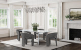 Dining table side profile