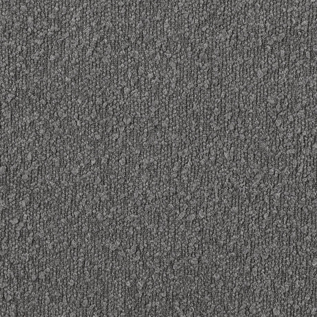 Viola grey boucle upholstered bar stool angled view