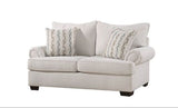 Behold Cream Oversized Sofa & Loveseat Set view 2