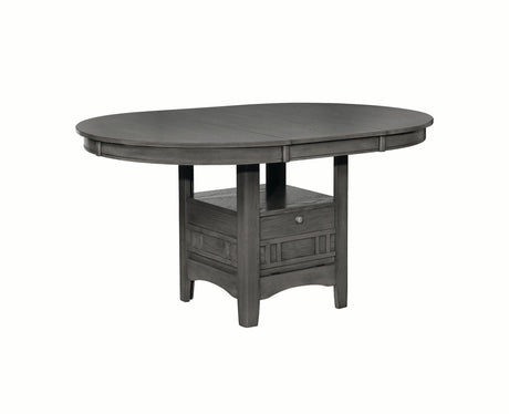 Angle view highlighting solid hardwood legs with espresso finish