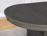 Side view of chair frame and webbed seating