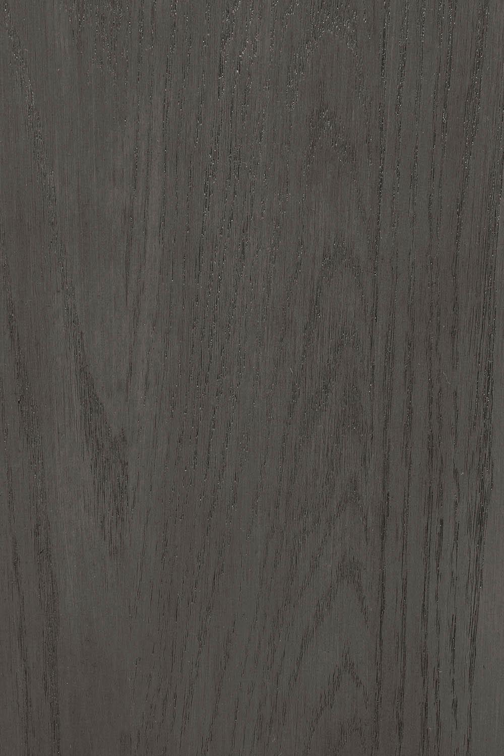 Detailed view of plastic floor glides under Lavon chair