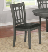 Close detail of table extension leaf fitting