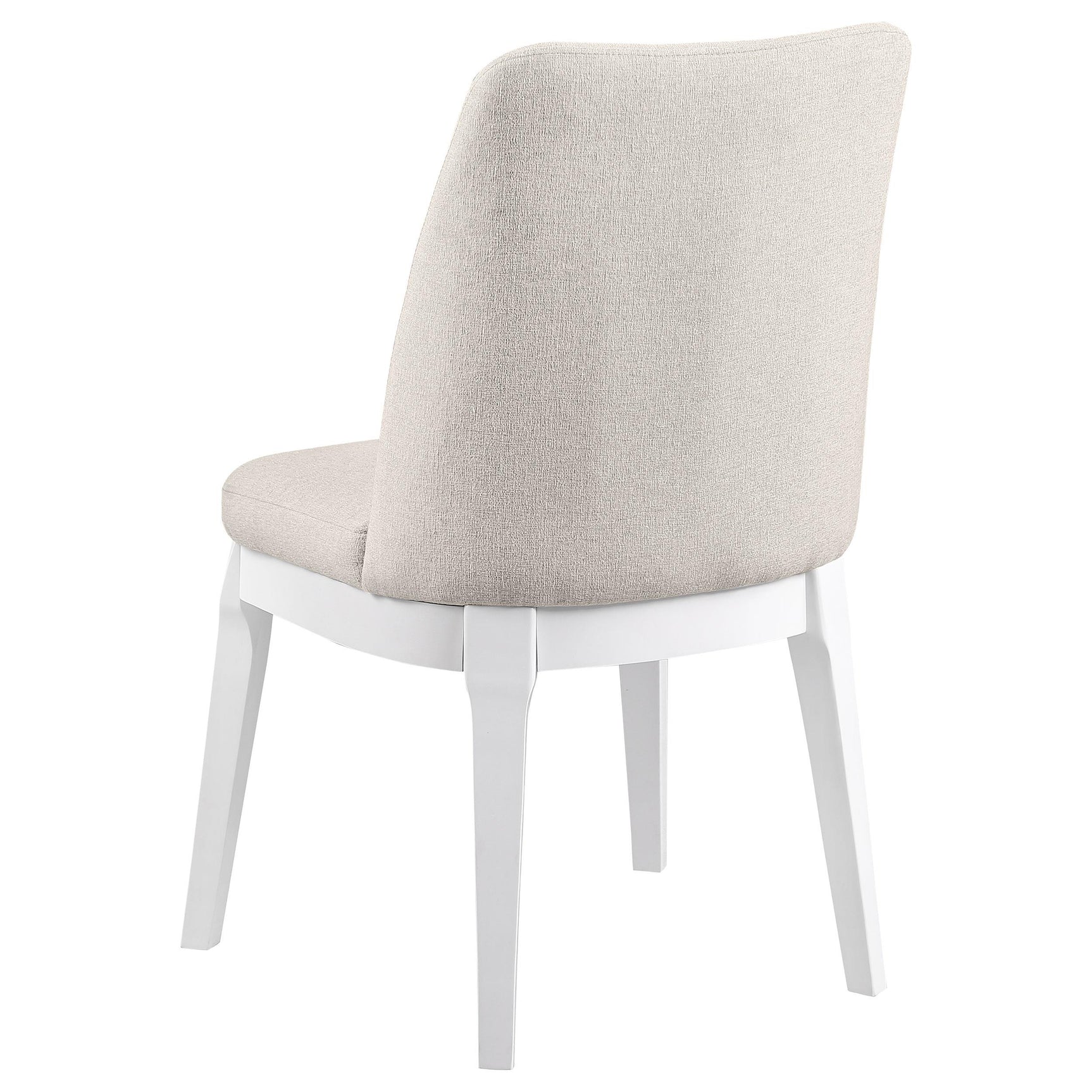 Plastic glide under Carissa dining chair leg