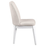 Carissa chair at kitchen dining table