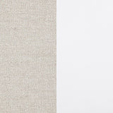 Side profile showing splayed legs of Carissa chair
