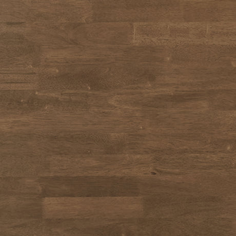 Detail of solid wood craftsmanship on table edge