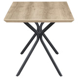 Edgecreek table corner angled edge detail