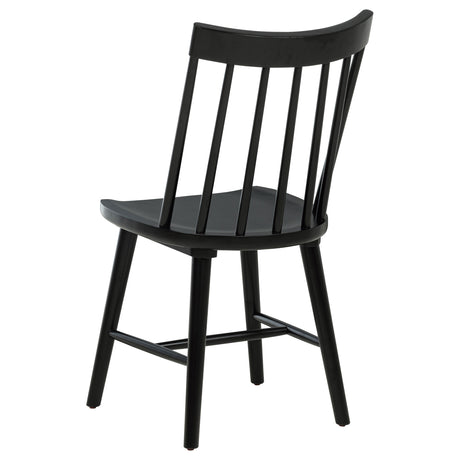 Side view of Middleton Dining Set showing chair design