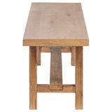 Middleton Natural Brown Extension Leaf dining table main view