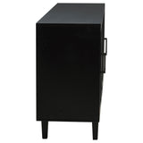 Main view of Middleton Natural Brown Black Extension Leaf Dining Room Set dining room furniture