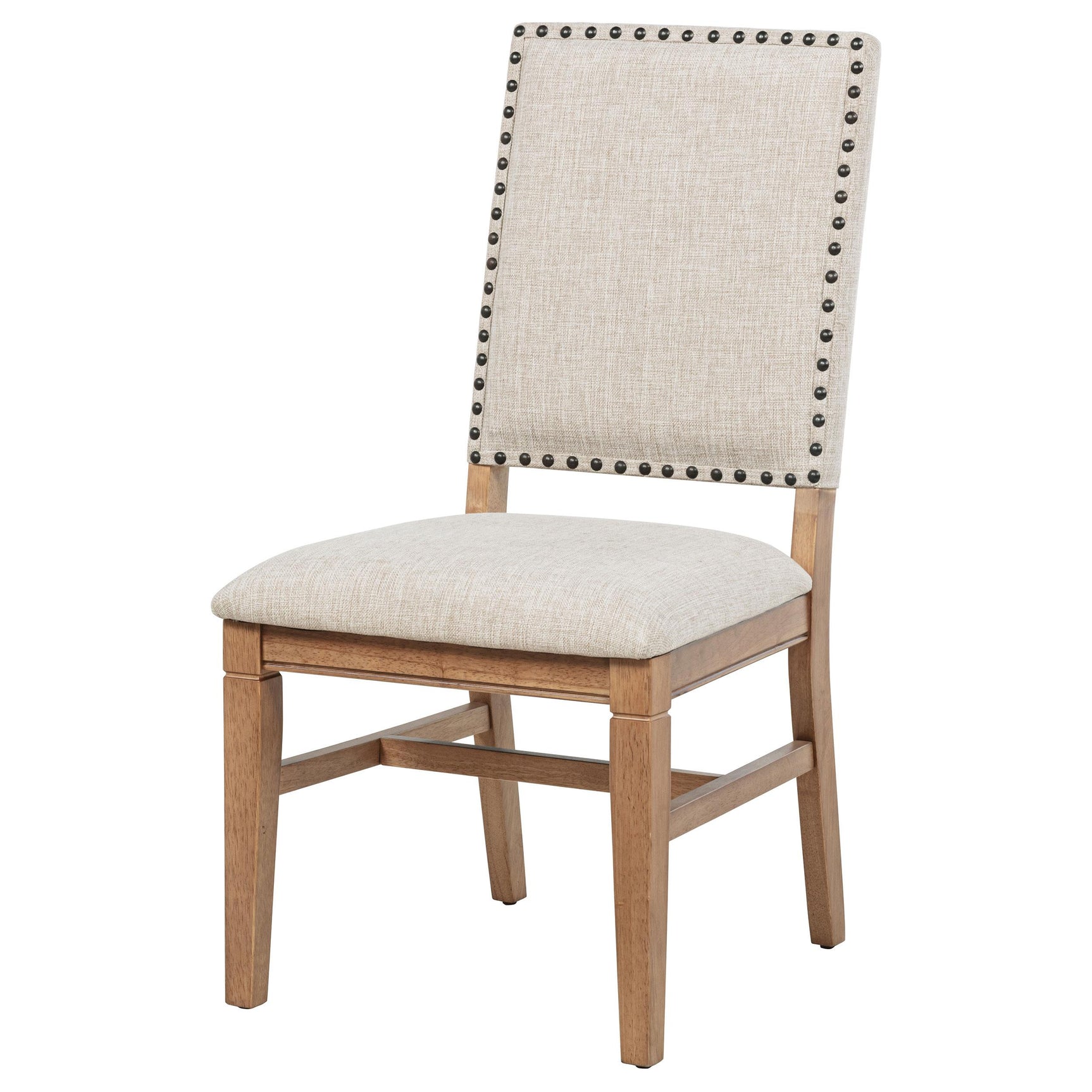 Seat cushion of Middleton chair showing foam and webbing construction