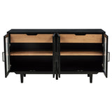 Middleton sideboard tapered legs close-up