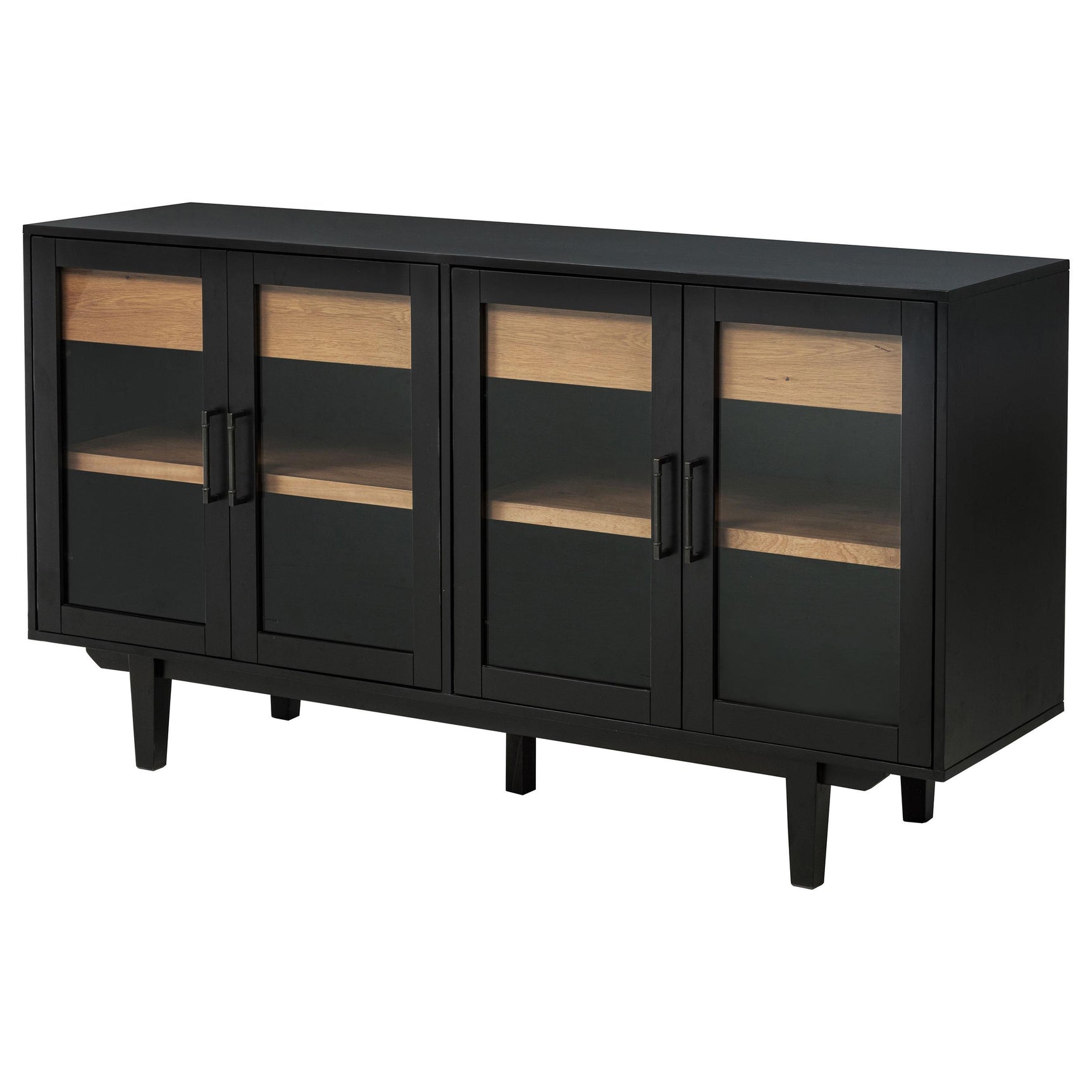 Middleton sideboard soft-closing hinges detail