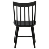 Middleton dining side chair showing sturdy hardwood legs