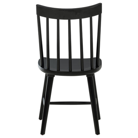 Middleton dining side chair showing sturdy hardwood legs