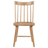 Set of two Middleton solid wood dining side chairs