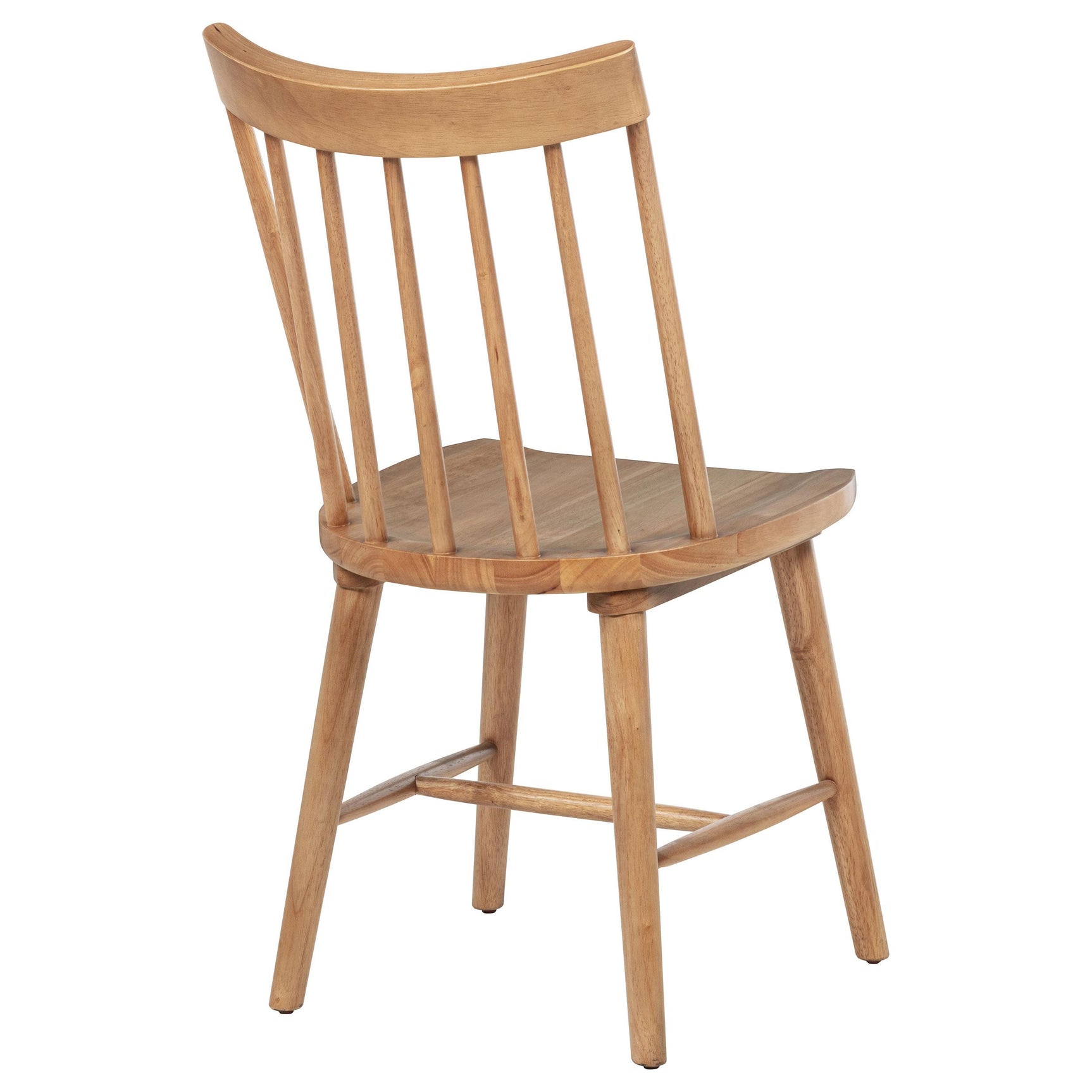 Spindle back detail on Middleton dining side chair