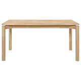 room view of Parkridge Natural 59-inch Wood Dining Room Set dining room furniture