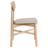 Assembly instructions and parts for Parkridge white washed chair