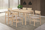 Top view showing seat dimensions of Parkridge dining chair