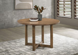 Biltmore dining table close-up of walnut veneer surface
