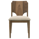 Biltmore dining chair rear view highlighting frame