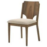Biltmore dining chair seat cushioning detail