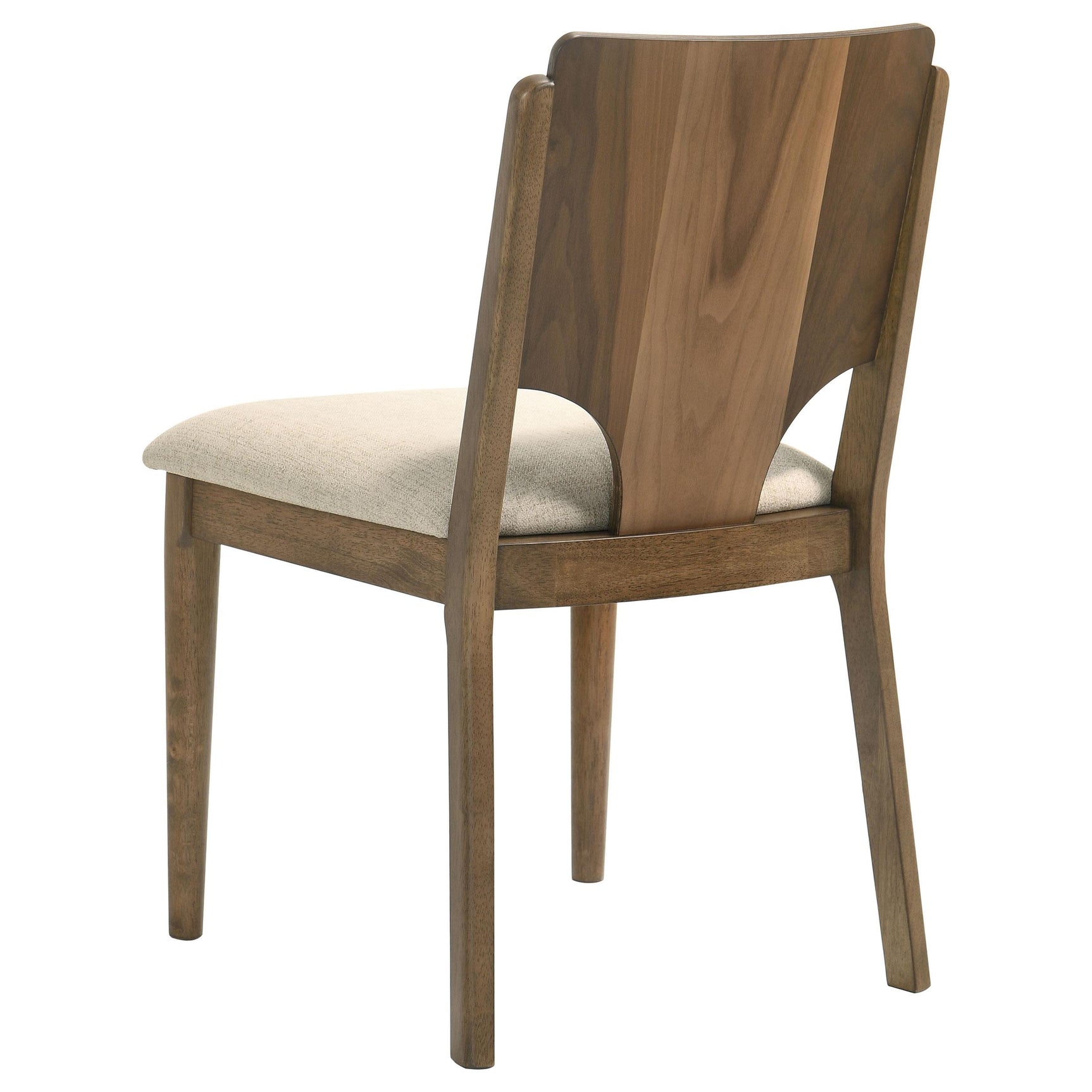Biltmore dining chair leg detail with plastic glide
