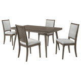 Room view of Onslow Dark Gray 59-inch Rectangular Dining Set