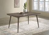 Onslow dining table close-up of wood grain