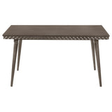 Onslow dining table tabletop edge detail