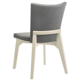 Another main angle of Biloxi Gray Brown dining set