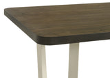 Room scene with Biloxi set dining table and chairs