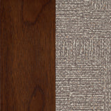 Patterson Mango Oak Counter Height Dining Set back of chair