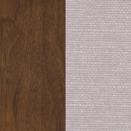 Close detail on dining table finish