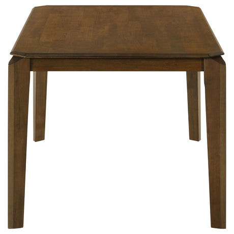 Detailed close-up of chair and table finish