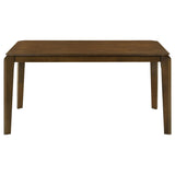 Close-up of Almonte dining table wood texture