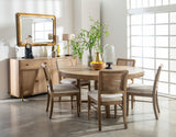 Arini wood dining table in room setting