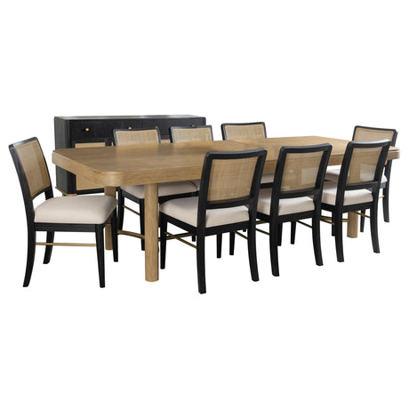 Main view with table and 8 side chairs