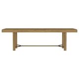 Extension leaf of Arini dining table detached