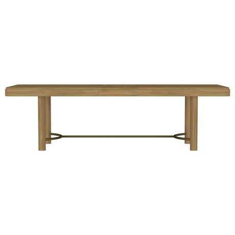 Extension leaf of Arini dining table detached