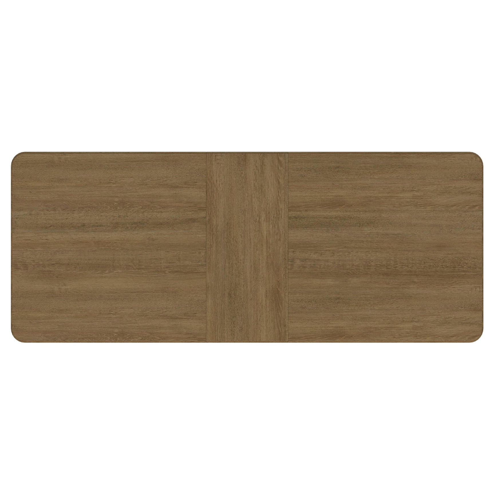 Arini dining table leaf being inserted